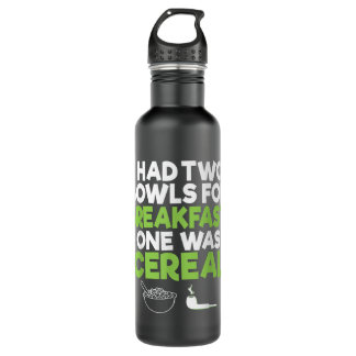 Funny Stoner Tshirt Gag Gift for Weed Lover Smokin Stainless Steel Water Bottle