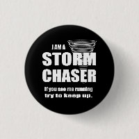 Funny Storm Chaser Black