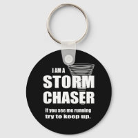 Funny Storm Chaser Black