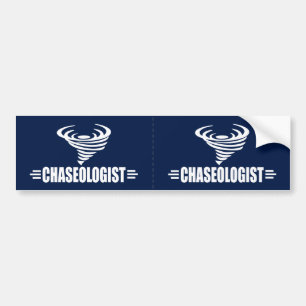 Funny Storm Chaser Bumper Sticker
