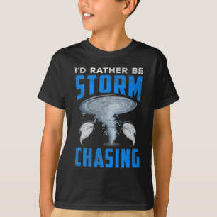 Funny Storm Chasing Meteorology Tornado Fan T-Shirt