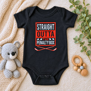Funny Straight Out of the Penalty Box  Baby Bodysuit