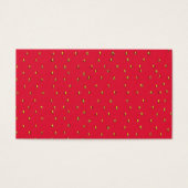Funny strawberry background red (Front)