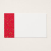 Funny strawberry background red (Back)