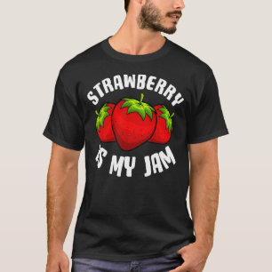 Funny Strawberry Design For Men Women Strawberries T-Shirt