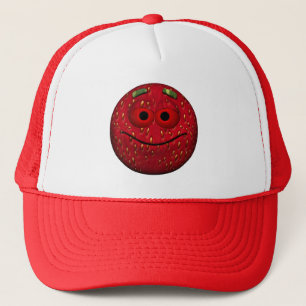 Funny Strawberry Trucker Hat