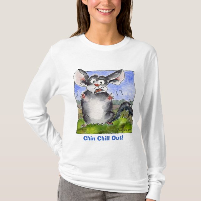 Funny Stress Cartoon Custom T-Shirt / Apparel (Front)