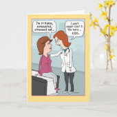 Funny Stressed Out Mother's Day Card (Yellow Flower)