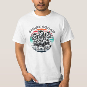 Funny Striped Animal Designs: Zebra Fun T-Shirt