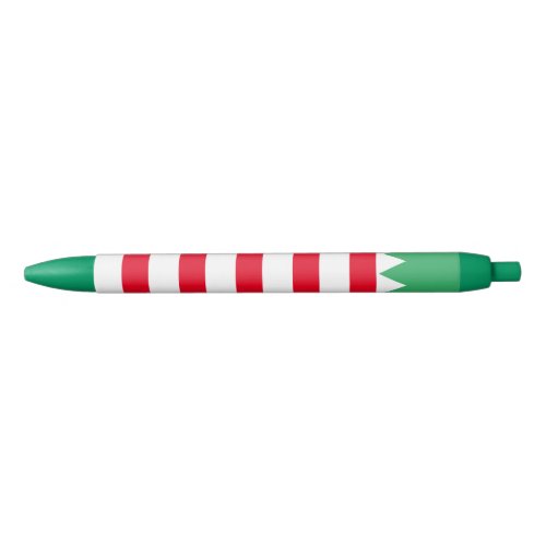 Funny striped elf suit Christmas pens with ink