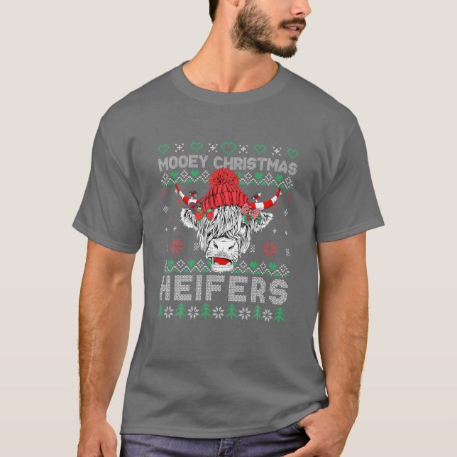 Funny Stubborn As A Mule Animal T-Shirt (Front)