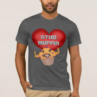 Funny Stud Muffin Valentine's Day T-shirt