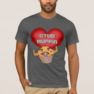 Funny Stud Muffin Valentine's Day T-shirt