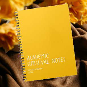 Funny Student Notebook, Study Humor Journal, Back Notebook