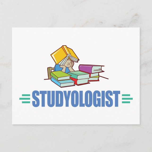 Funny Student Postcard (Front)