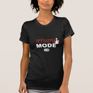 Funny Study Mode On Goose Student Gift T-Shirt