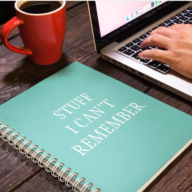 Funny Stuff I Can't Remember Notebook (Creator Uploaded)