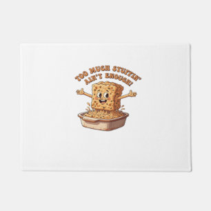 Funny Stuffing Overload Thanksgiving Classic T-Shi Doormat