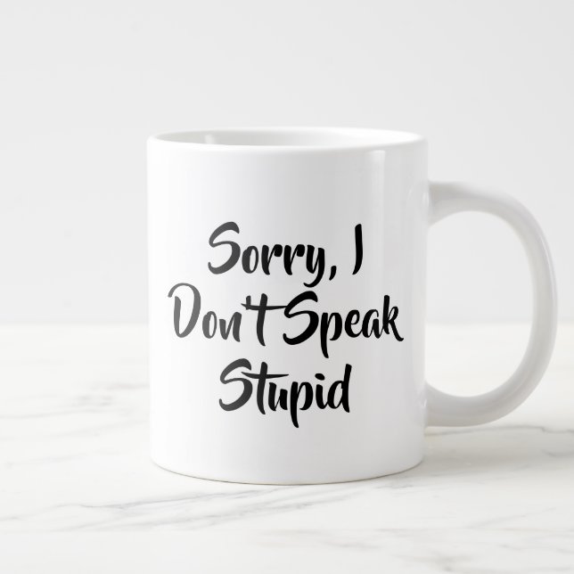Funny Stupid Coworker Work Life Mug (Right)