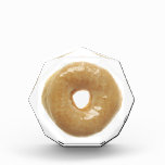 Funny Sugar-glazed Doughnut Acrylic Award at Zazzle