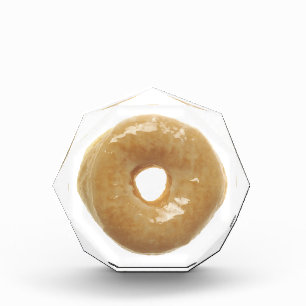 Funny Sugar-Glazed Doughnut Acrylic Award
