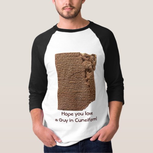 Funny Sumerian Cuneiform Writing T_Shirts