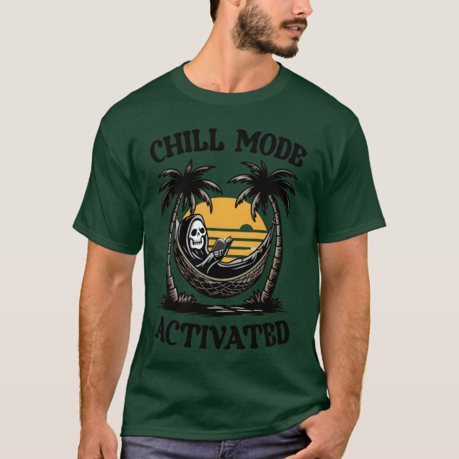 Funny summer bookish dark dead reading book goth f T-Shirt (Front)