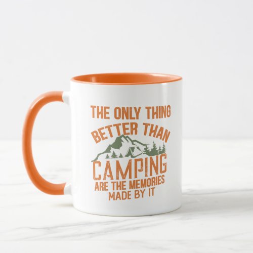 Funny summer camp mug