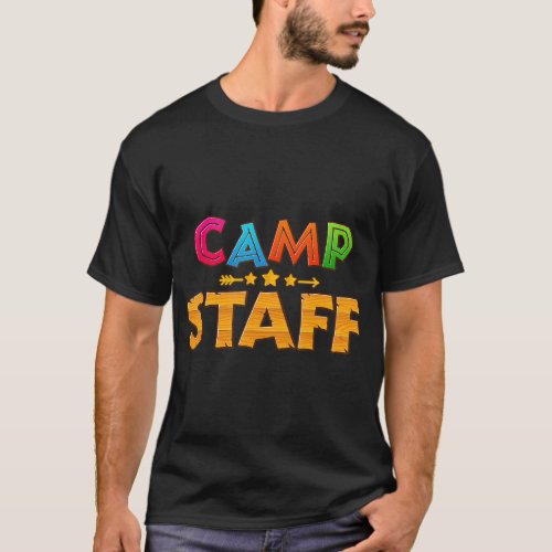 Funny Summer Camp Staff Director Camping Counselor T_Shirt