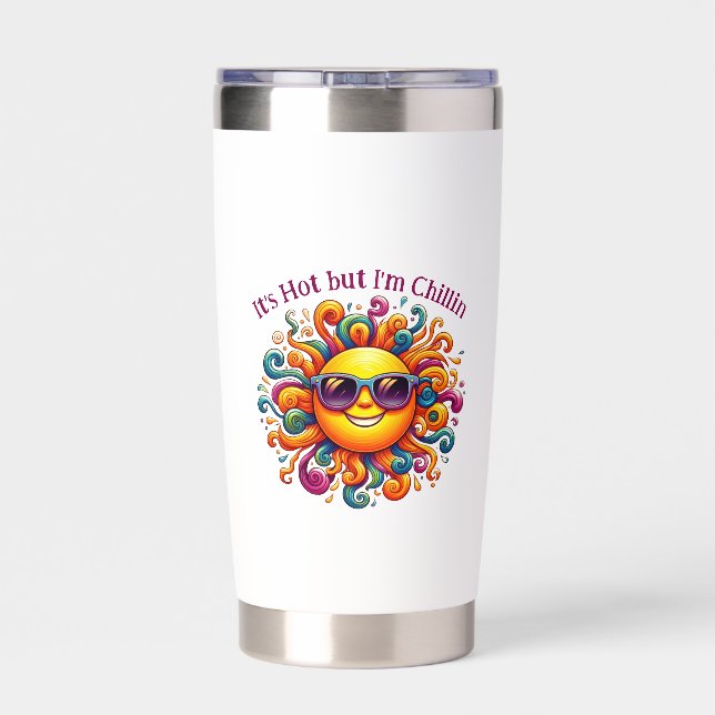 Funny Summer Insulated Tumbler (Back)