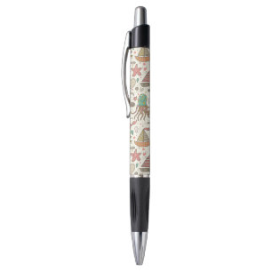 Funny Summer Pattern With Ships Pen