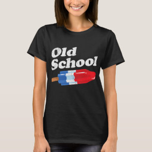 Funny Summer Popsicle Bomb Retro Old School Pop T-Shirt