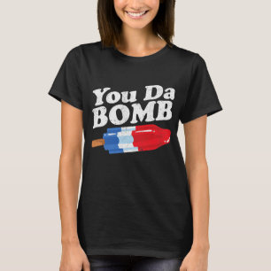 Funny Summer Popsicle Pop Retro You Da Bomb 80's T-Shirt