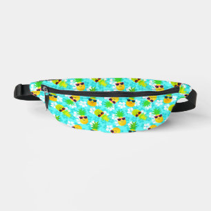 Funny Summer Tropical Pineapples Fanny Pack