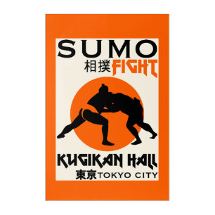 Funny Sumo Wrestler Acrylic Print