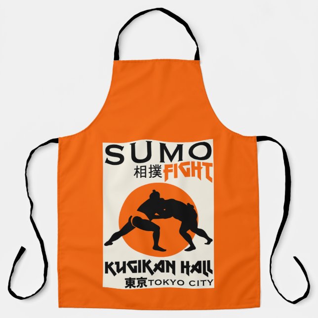 Funny Sumo Wrestler Apron (Front)