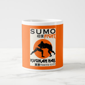 Funny Sumo Wrestler Giant Coffee Mug