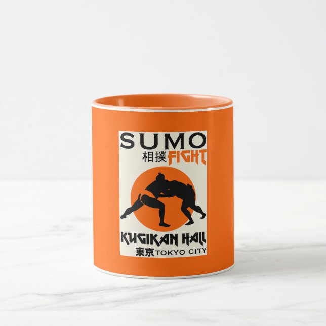 Funny Sumo Wrestler Mug (Center)