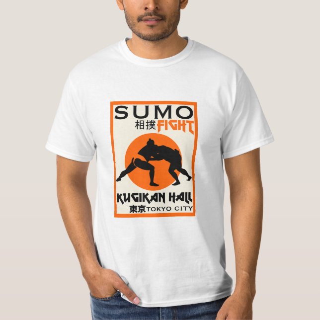 Funny Sumo Wrestler T-Shirt (Front)