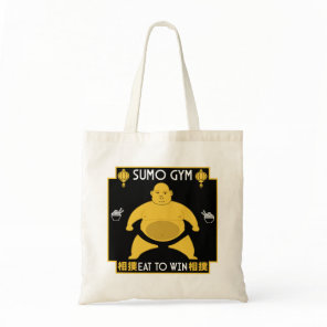 Funny Sumo Wrestler Tote Bag