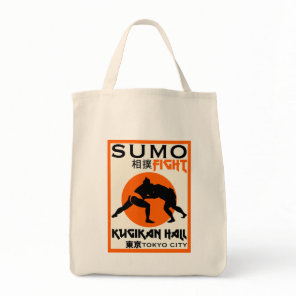 Funny Sumo Wrestler Tote Bag