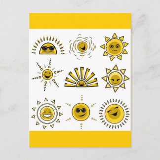 funny_sun2 postcard