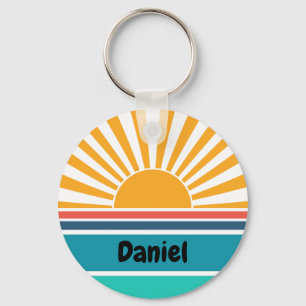 Funny Sunshine Name Keychain