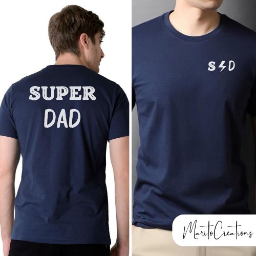 Funny super dad t_shirt for dad fathers day