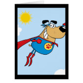 Funny super dog cartoon (Front)