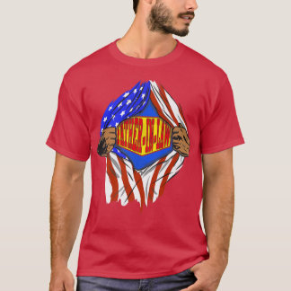 Funny Super FatherInLaw Hero Family  T-Shirt