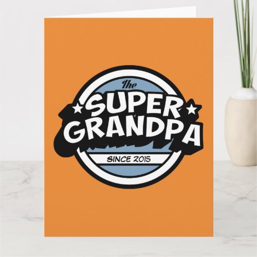Funny Super Grandpa Card