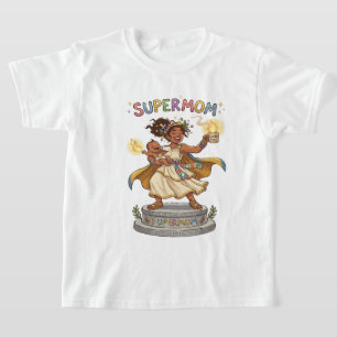 Funny Super Mom Greek Goddess Motherhood T-Shirt