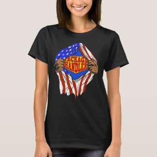Funny Super Package Handler Hero Job T-Shirt
