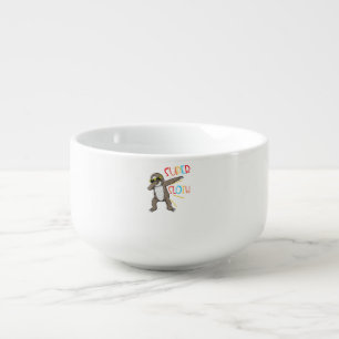 Funny Super Sloth Superhero Dabbing Dance Move Dab Soup Mug